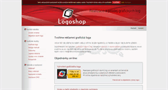 Desktop Screenshot of logoshop.cz