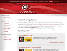Tablet Screenshot of logoshop.cz